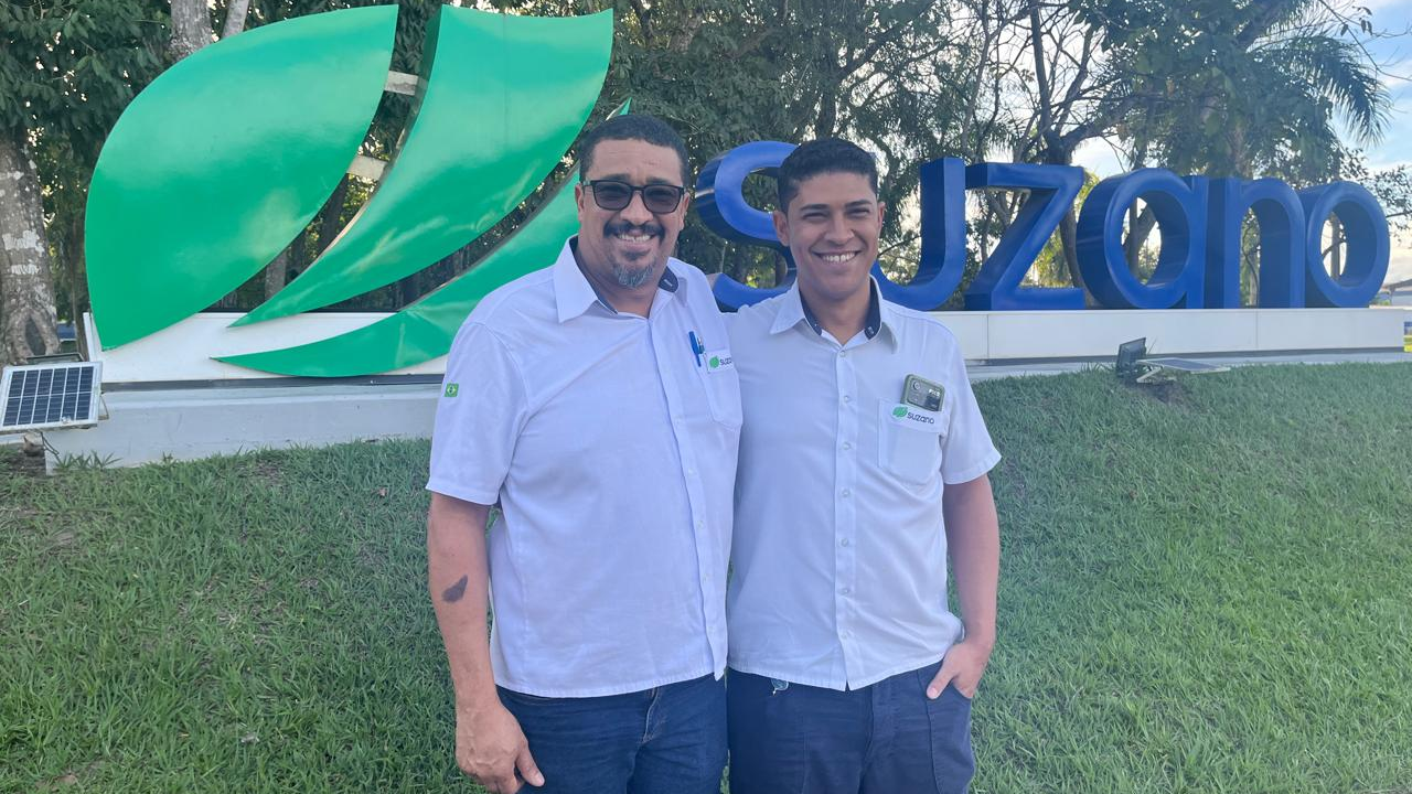 Alexsandro Caio Martins e o filho Guilherme Lucas Batista Martins