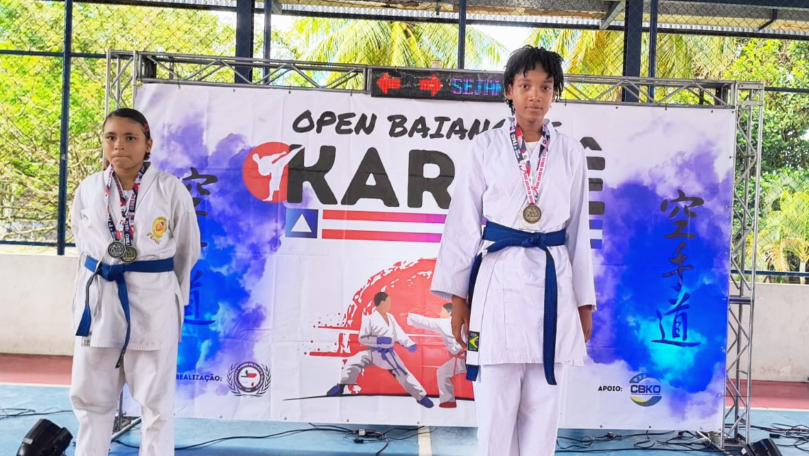 Ana Clara Pacheco ganhou medalhas de ouro e prata _ Foto - Arquivo pessoal