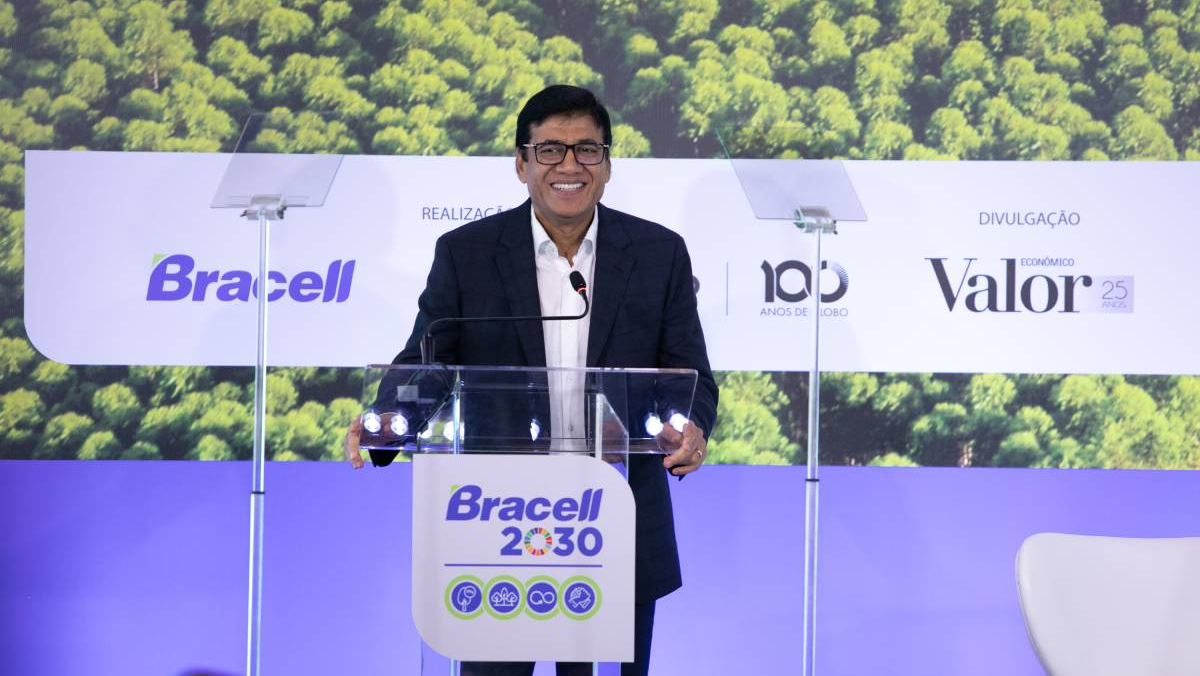 Presidente da Bracell, Praveen Singhavi - Foto - Acervo Bracell