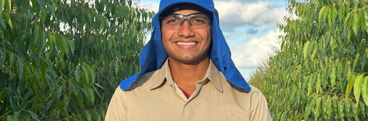 Wallison de Souza, gerente de Silvicultura na Bracell Bahia - Foto - Acervo Bracell