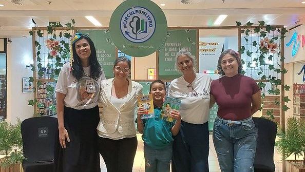 ABAF levou o projeto #CirculeumLivro para a  Biblioteca Central e Center Lapa em 2025