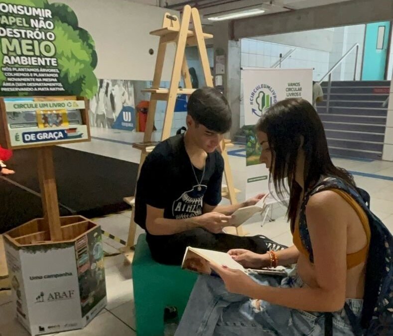 ABAF articula parcerias para pontos de coleta e distribuição de livros do projeto #CirculeUmLivro na Bahia